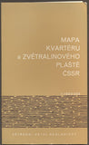 MAPA KVARTÉRU A ZVĚTRALINOVÉHO PLÁŠTĚ ČSSR. - 1968.