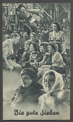 DIE GUTE SIEBEN. - Filmový program. 1940.