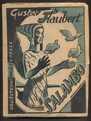 FLAUBERT; GUSTAVE: SALAMBO. - 1926. Obálka JAN KONŮPEK. /DP/