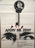 AFÉRY MÉ ŽENY. - 1972. Filmový plakát.