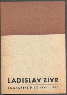 Zívr - LADISLAV ZÍVR. - 1965. Katalog výstavy.