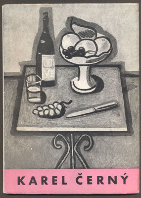 Černý - HLAVÁČEK, ZDENĚK: KAREL ČERNÝ - MALÍŘSKÉ DÍLO. - 1958. Současné profily sv. 7.
