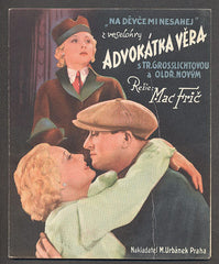 OLDŘICH NOVÝ; TRUDA GROSSLICHTOVÁ - ADVOKÁTKA VĚRA - "NA DĚVČE MI NESAHEJ".
