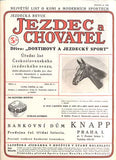 JEZDEC A CHOVATEL - JEZDECKÁ REVUE. - Roč. I., č. 11, 1933.