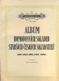 ALBUM HOMOFONNÍCH SKLADEB STARŠÍCH ČESKÝCH SKLADATELŮ. - Benda - Koželuh - Vaňhal - Vitásek - Tomášek / Piano 1927