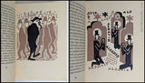 Josef Čapek, 8 linorytů - APOLLINAIRE; GUILLAUME: KACÍŘ A SPOL. - kožená vazba. 1926.