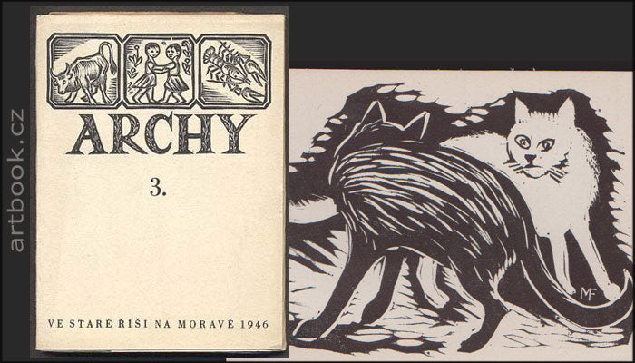 3. ARCHY K VELIKONOCŮM. - Stará Říše na Moravě 1946.