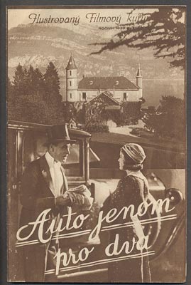 AUTO JENOM PRO DVA. - 1932. Ilustrovaný Filmový kurýr. č. 91.