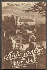 AUTO JENOM PRO DVA. - 1932. Ilustrovaný Filmový kurýr. č. 91.
