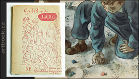 CYRIL BOUDA. JARO. 10 pohlednic. Družstevní Práce. - kol. 1935.