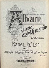 ALBUM STARŠÍCH MISTRŮ: JIŘÍ BENDA - JAN L. DUSÍK - VÁCLAV J. TOMÁŠEK.