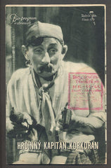 VLASTA BURIAN - HRDINNÝ KAPITÁN KORKORAN.  / 1934.  Bio Sokol, Týniště nad Orlicí