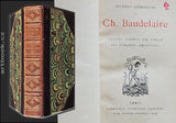 Baudelaire - OEUVRES COMPLETES DE CH. BAUDELAIRE. - 1917.