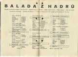 Voskovec a Werich - LOKÁLNÍ PATRIOT. - 1936; roč. II. číslo 3. Noviny Osvobozeného divadla.