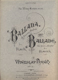 NOVÁK, VÍTĚZSLAV: BALLADA DLE BYRONOVA MANFREDA.