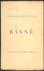 DURYCH, JAROSLAV: BÁSNĚ. - s podpisem autora, 1930.
