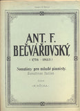 ALBUM STARŠÍCH ČESKÝCH MISTRŮ: BEČVÁŘOVSKÝ, ANT. F. - SONATINY PRO MLADÉ PIANISTY.
