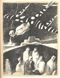 BEDNÁŘ, KAMIL: PRAHA POD KŘÍDLY VÁLKY. - 1945. 6 celostr. litografií JOSEF LIESLER.