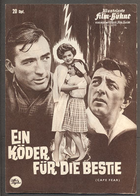 Gregory Peck - EIN KÖDER FÜR DIE BESTIE (Cape Fear), (Mys hrůzy). - 1962. Illustrierte Film-Bühne.