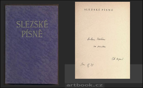 BEZRUČ; PETR: SLEZSKÉ PÍSNĚ. - 1928.