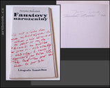 HOLOUBEK, JAROSLAV: FAUSTOVY NAROZENINY. - 1986.