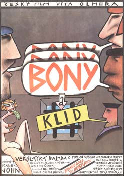 BONY A KLID. - 1988. Filmový plakát. A1