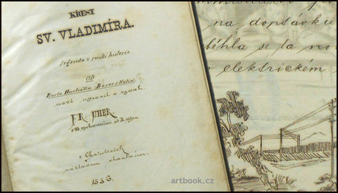 HAVLÍČEK BOROVSKÝ, KAREL: KŘEST SV. VLADIMÍRA. Legenda z ruské historie. - Opis. 1886.