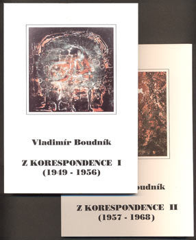 BOUDNÍK, VLADIMÍR: KORESPONDENCE I. a II. - 1994.