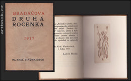 BRADÁČOVA DRUHÁ ROČENKA. - 1917. Orig. lept V.H. BRUNNER.
