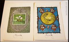 BRUNOVSKÝ, ALBÍN. Soubor 9 sign. ilustrací. - 1972