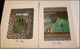 BRUNOVSKÝ, ALBÍN. Soubor 9 sign. ilustrací. - 1972