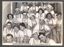 JAROSLAV JEŽEK - Maskovací večírek UB, foto Illek a Paul, kol. 1935.