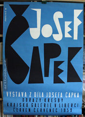 JOSEF ČAPEK - VÝSTAVA Z DÍLA JOSEFA ČAPKA. - 1959.