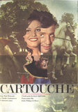 CARTOUCHE. - 1974. Jean-Paul Belmondo, Claudia Cardinale. Filmový plakát.