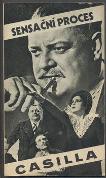 SENSAČNÍ PROCES CASILLA. - Filmový program (1940).