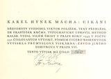 MÁCHA; KAREL HYNEK: CIKÁNI. - 1949.
