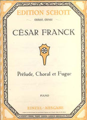 FRANCK, CÉSAR: PRÉLUDE, CHORAL ET FUGUE.