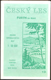 Český les / Furt im Wald. Soubor map 1:50 000. Komplet 13 map. - 1991.