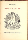 LONGOS: DAFNIS A CHLOE. - 1926.