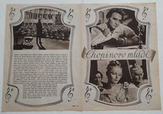 CHOPINOVO MLÁDÍ. - 1952.