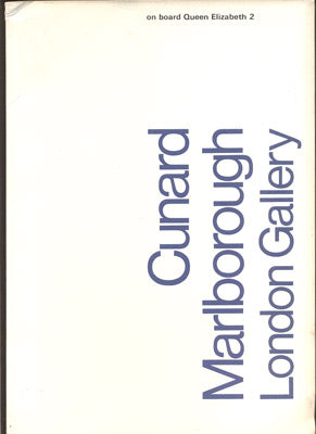 CUNARD MARLBOROUGH LONDON GALLERY. - 1969.