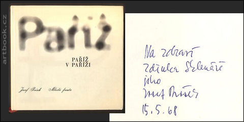 PROŠEK; JOSEF: PAŘÍŽ V PAŘÍŽI. - 1967. 1. vyd.