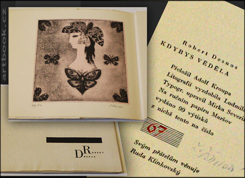 DESNOS, ROBERT: KDYBYS VĚDĚLA. - 1962.