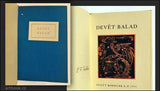 Schamoni - DEVĚT BALAD. Otto F. Babler. 1933.