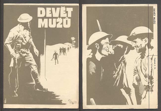DEVĚT MUŽŮ. - Filmový program.