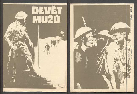 DEVĚT MUŽŮ. - Filmový program.