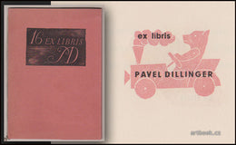 16 ex libris Petra Dillingra. - 1939.