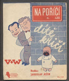 VOSKOVEC A WERICH - JAROSLAV JEŽEK:  NA POŘÍČÍ DÍTĚ KŘIČÍ.