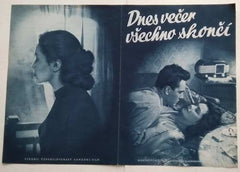 DNES VEČER VŠECHNO SKONČÍ. - 1955.