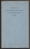 DOPISY NEZNÁMÉ ČESKÉ ŠLECHTIČNY JOSEFU DOBROVSKÉMU Z ROKU 1796. - SČB, 1929.